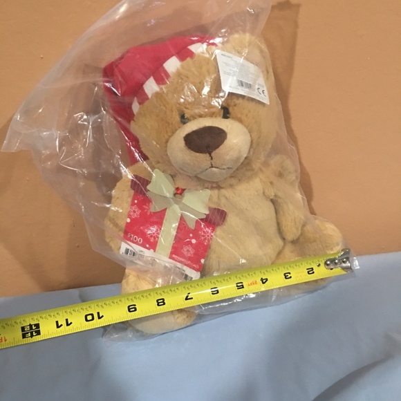 Gund Holiday Santa Teddy Bear Super Plush Soft Limited Edition Stuffed Animal - Picture 8 of 8